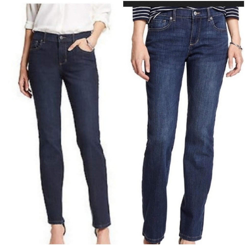 Banana Republic Straight Bella Jeans 25P